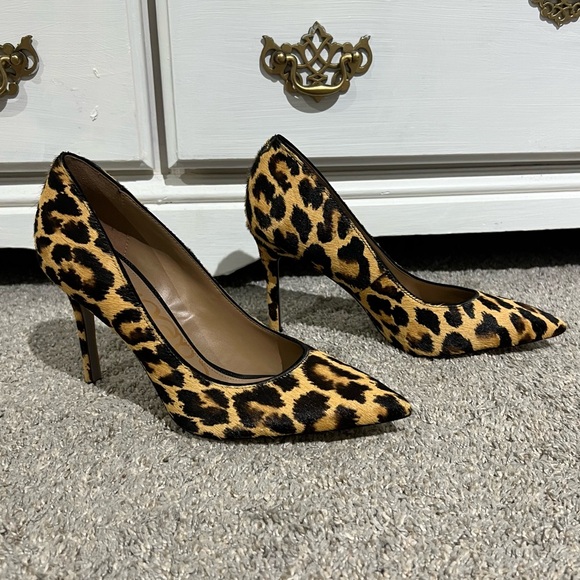 Sam Edelman Hazel Leopard Print Pumps - Picture 3 of 6